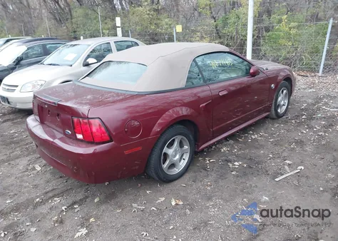 2004 Ford Mustang from USA, damaged, VIN 1FAFP44484F108501